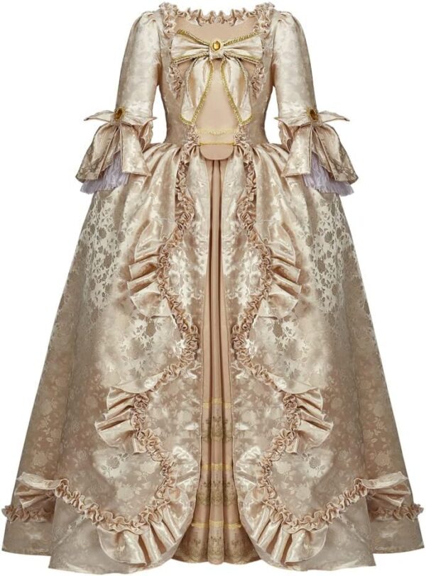 CosplayDiy Damen Königin Marie Antoinette Rococo Ballkleid Gothic Viktorianisches Kostüm