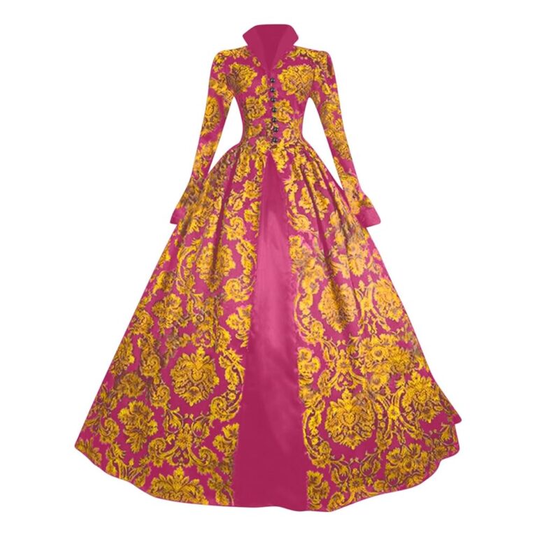 Mrat Damen Renaissance Ballkleid im Sale - Retro Mittelalterliches Rokoko Barockkleid, Vintage Viktorianisches Palastkleid in Übergröße für Partys und Lolita-Stil