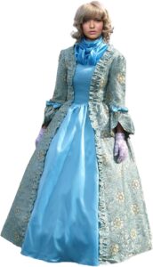 Rokoko Ballkleid für Frauen im Stil des 18. Jahrhunderts – Lange gotische viktorianische Kleider für Maskenbälle