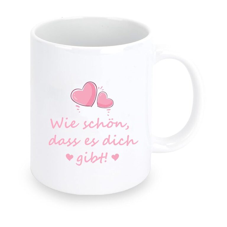 Dankeschön Tasse – Mutmacher und Motivationsgeschenk für Valentinstag, Geburtstage und Aufmunterung für Frauen und Männer