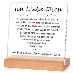 Geschenke zum Hochzeitstag und Jahrestag für Frauen und Männer – Liebesgeschenke für Paare