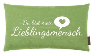 Kissen Lieblingsmensch Kiwi 25x45 cm, hergestellt in Deutschland