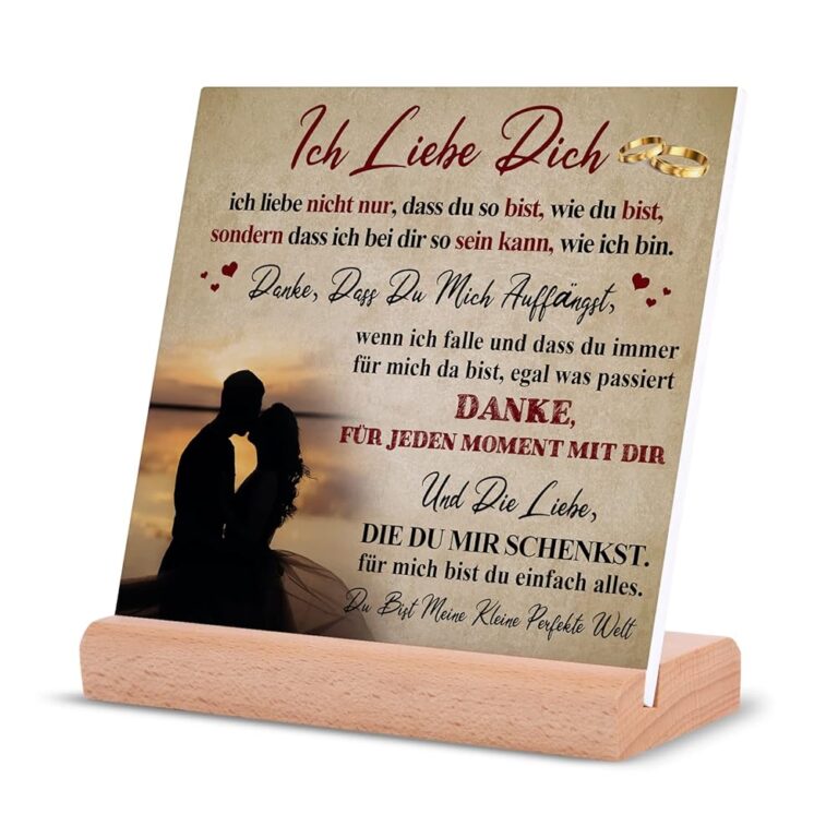 Niyewsor Liebesgeschenke für Männer und Frauen – Romantisches Geschenk für Ihn und Sie, Hochzeitstagsgeschenk, Jahrestagsgeschenk und Valentinstagsgeschenk