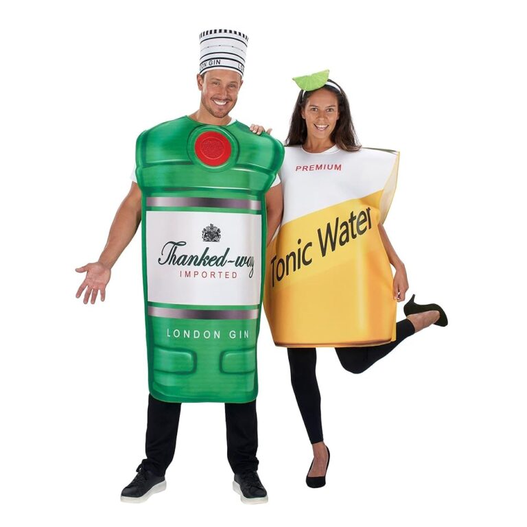 ORION COSTUMES Unisex Erwachsene Gin Tonic Partnerkostüme für Karneval und Fasching