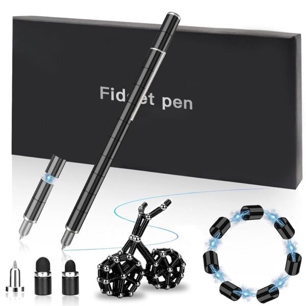 PATRICHOR Fidget Gel Pen - Witziges Geschenk für Männer, Neuheit für Geburtstage, ideal für beste Freunde, Väter und coole Geschenke für Teenager-Mädchen und Jungen