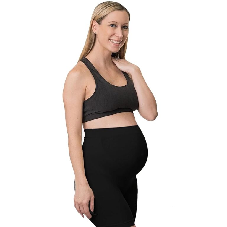 Belevation Damen Schwangerschafts-Shapewear Pettipant bis zur Mitte des Oberschenkels