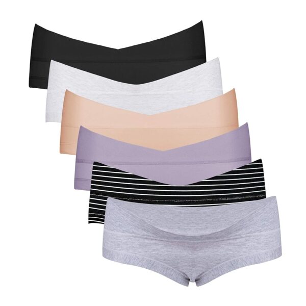 Intimate Portal Umstandshosen für Schwangerschaft | Unterbauch-Begleitwäsche | Boycut-Slips für die Zeit nach der Geburt