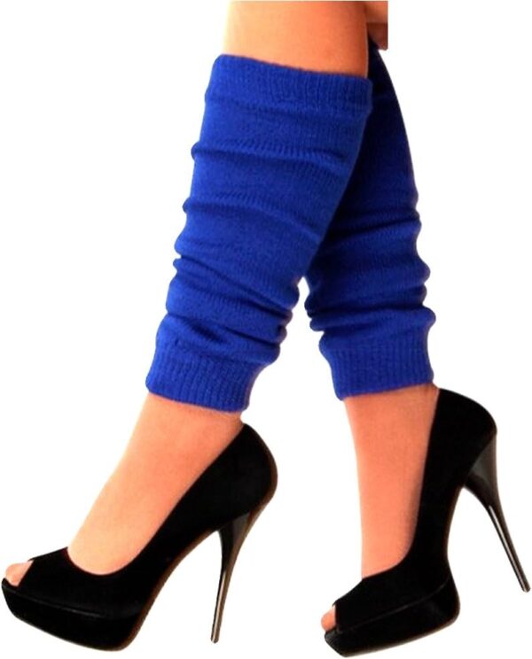 krautwear® Damen Beinwärmer Stulpen Legwarmers Overknees im 80er Jahre Stil gestrickte Strümpfe