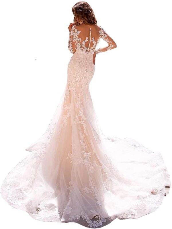 Schulterfreies Pailletten-Hochzeitskleid – Elegantes Ballkleid mit Schlitz