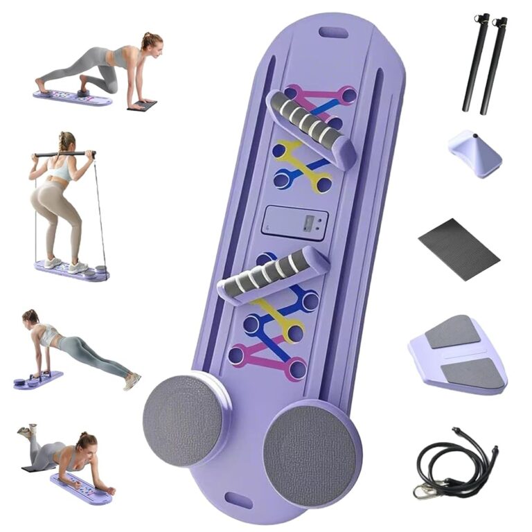 5-in-1 Pilates-Board mit LED-Zähler – Effektives Training für zu Hause