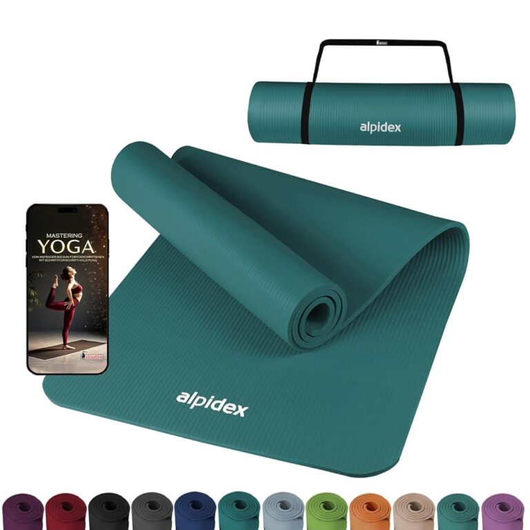 ALPIDEX Yoga Mat – Rutschfeste Fitnessmatte für Yoga & Pilates