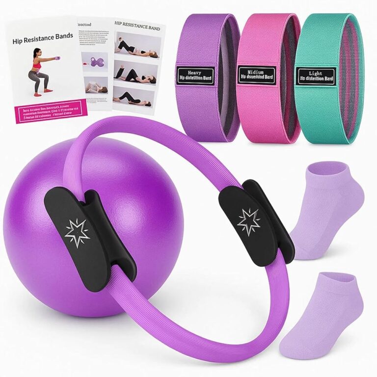 BUDOCI Pilates Set – Komplettes Zubehör für Fitness und Stretching Zuhause