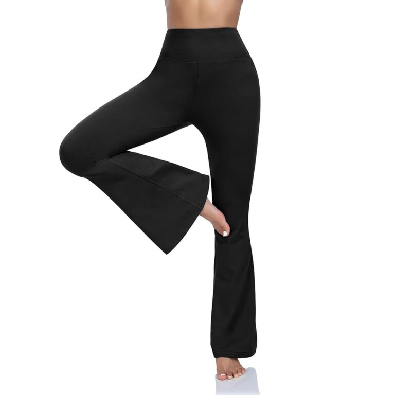 Flared Leggings Damen – Blickdichte Schlaghose für Fitness & Yoga