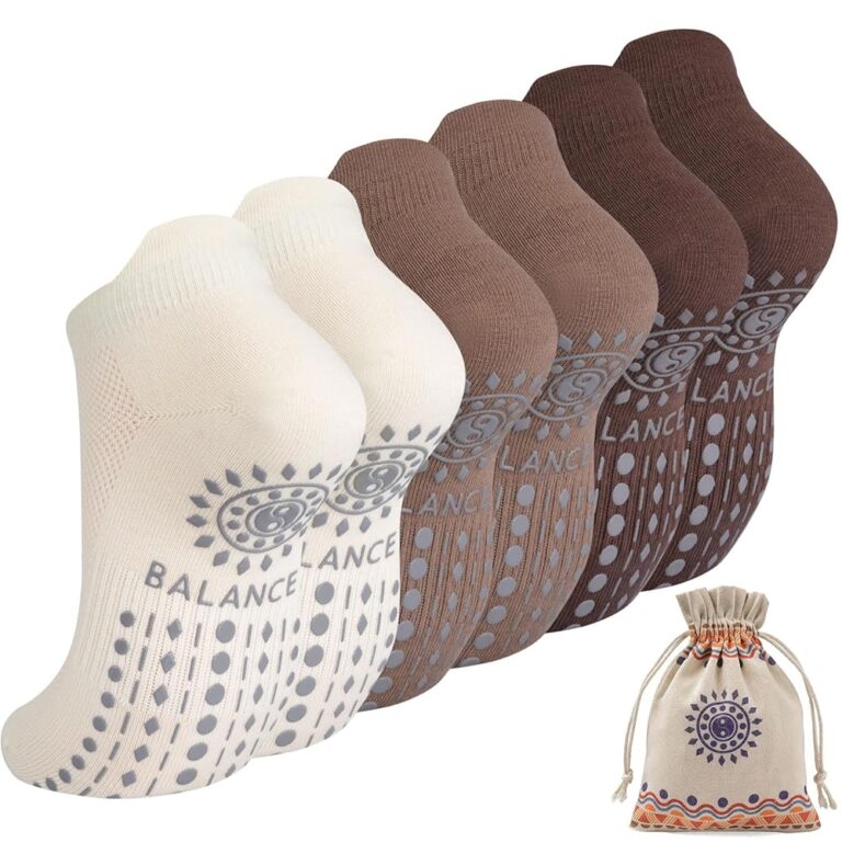 ILovDaisy Pilates Yoga Socken Damen – Rutschfeste Antirutschsocken 39-42