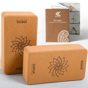 KIANA SPORTS® Yoga Block – Rutschfest & Ergonomisch für Balance & Dehnung