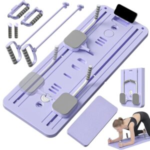 Pilates Board Faltbar 4-in-1 Reformer Set – Multifunktionales Bauchmuskelbrett