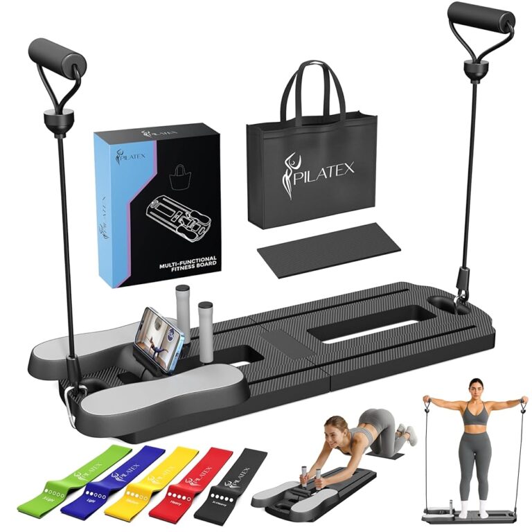Pilatex Pilates Board - Multifunktionales Pilates Reformer Set für Zuhause