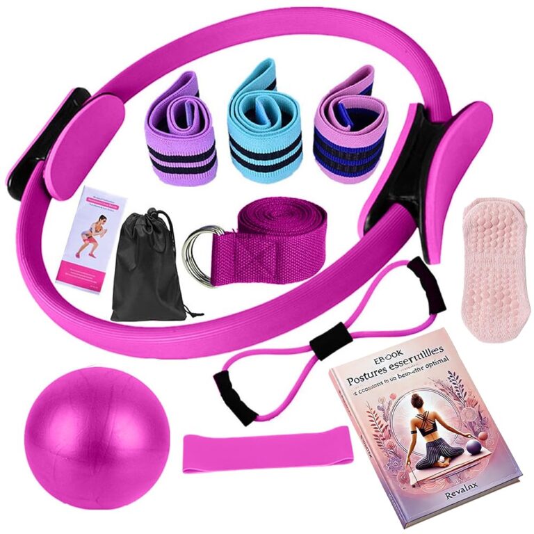Revalinx Pilates Set – Komplettes Yoga & Fitness Set für Zuhause