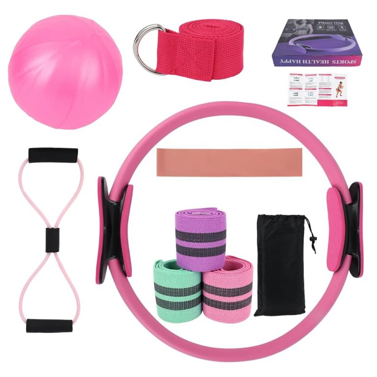 Tinoaly 11stk Pilates Essentials Set für Frauen - Perfekt für Zuhause!