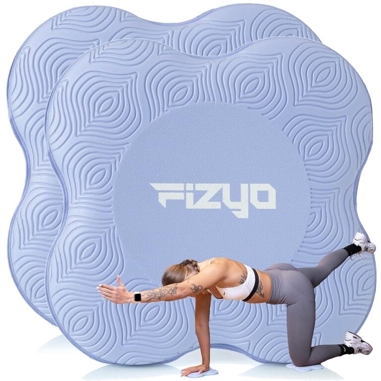 Yoga Knieschoner Set – Rutschfeste Kniepolster für Yoga & Pilates