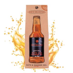Accentra Duschgel für Männer im Bierflaschen-Design – Geschenkbox 360 ml