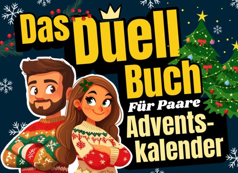 „Adventskalender für Paare – 24 Spiele & Gutscheine für unvergessliche Weihnachten“