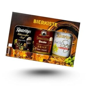 Altenburger Bierkasten mit 3 Senfsorten – Perfektes Geschenkset für Genuss