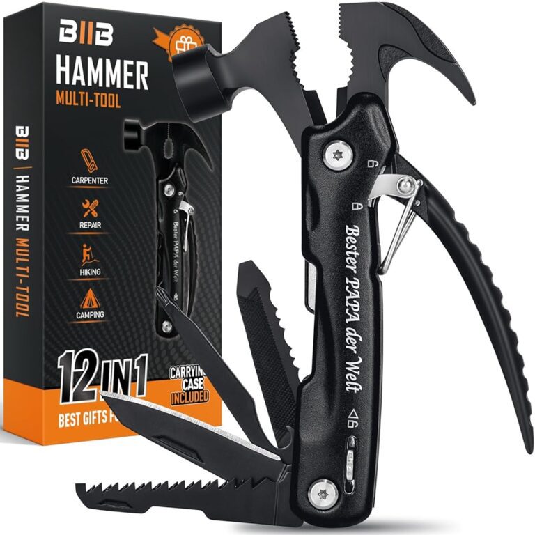 BIIB 12-in-1 Multitool für Männer – Perfekte Geschenke für Papa und Weihnachten