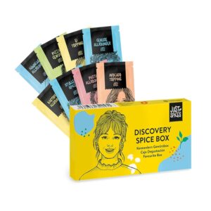 Just Spices Gewürzbox für Feinschmecker – 8 Gewürzmischungen im Geschenkset