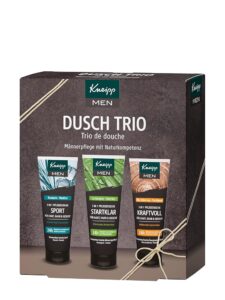 Kneipp Men Geschenkset: 3-in-1 Duschgel Trio für den gepflegten Mann