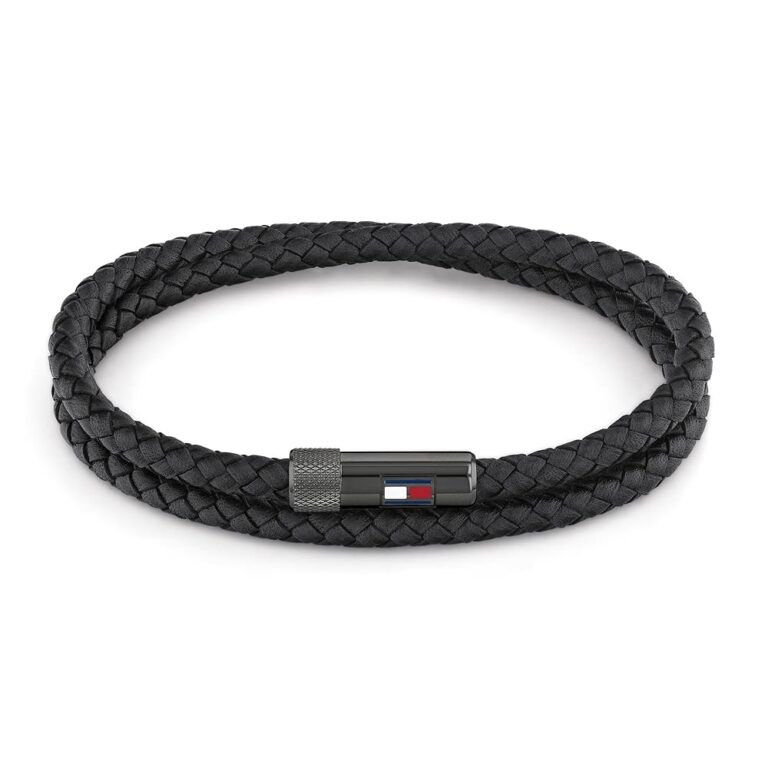 Tommy Hilfiger Herren Lederarmband mit Magnetverschluss – Stilvoll & Elegant