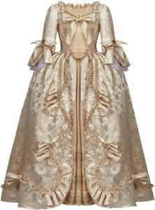 CosplayDiy Damen Königin Marie Antoinette Rococo Ballkleid Gothic Viktorianisches Kostüm