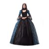 CountryWomen Rokoko-Ballkleid für Frauen des 18. Jahrhunderts – Lange gotische viktorianische Kostüme für Maskenbälle und Themenveranstaltungen