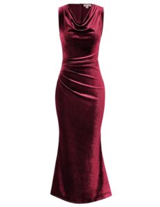 Elegantes Ärmelloses Langkleid für Damen von GRACE KARIN - Wickelkleid für Hochzeiten, Partys und Bälle