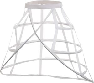 GRACEART Unterrock aus reinem Material mit Pannier und Krinoline für Rock und Kleid