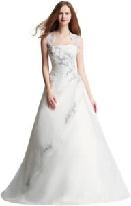 Hochzeits-Shop Hamburg: HBH Hamburger Brautmoden Brautkleid mit Bolero WD16U09