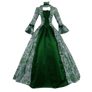 Mittelalterliche Damenbekleidung: Elegantes Gothic Kleid im viktorianischen Retro-Stil, Vintage-Partykleid der 50er Jahre, Renaissance Cocktailkleid für Frauen