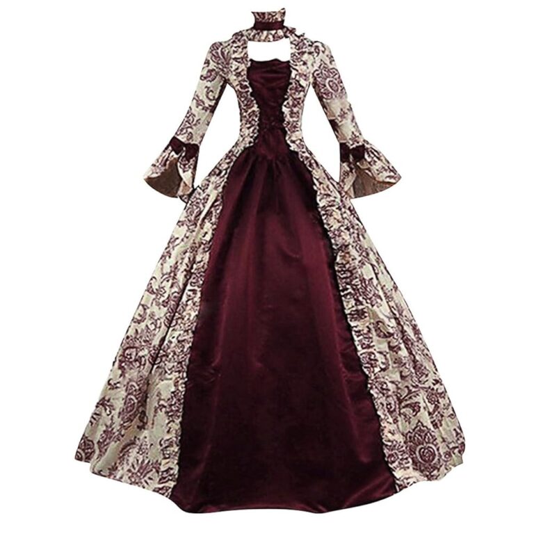 Mittelalterliche Damenbekleidung: Elegantes Gothic-Kleid im viktorianischen Retro-Stil, Vintage-Partykleid der 50er Jahre, Renaissance-Kleid und Cocktailkleid für besondere Anlässe