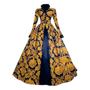 Mrat Damen Renaissance Ballkleid im Sale – Retro Mittelalterliches Rokoko Barockkleid, Vintage Viktorianisches Kleid für Übergrößen, Palastverkleidung und Lolita Party Kleid