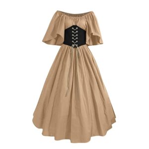 tsaChick Damen Sommerkleid Kurzarm Rundhals Kleid Mode Neu Vintage Gothic Patchwork Spitze Sexy Neck Kleid &bto393