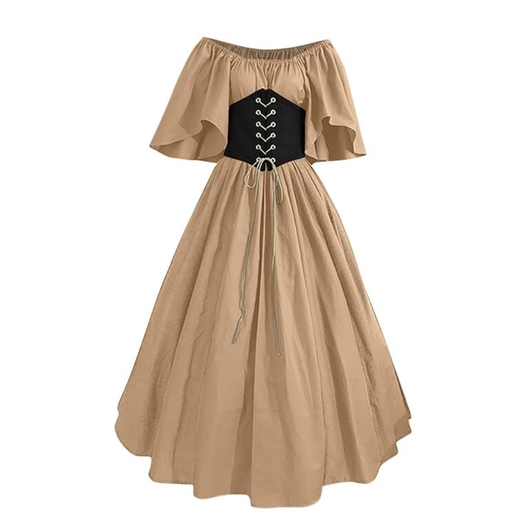 tsaChick Damen Sommerkleid Kurzarm Rundhals Kleid Mode Neu Vintage Gothic Patchwork Spitze Sexy Neck Kleid &bto393