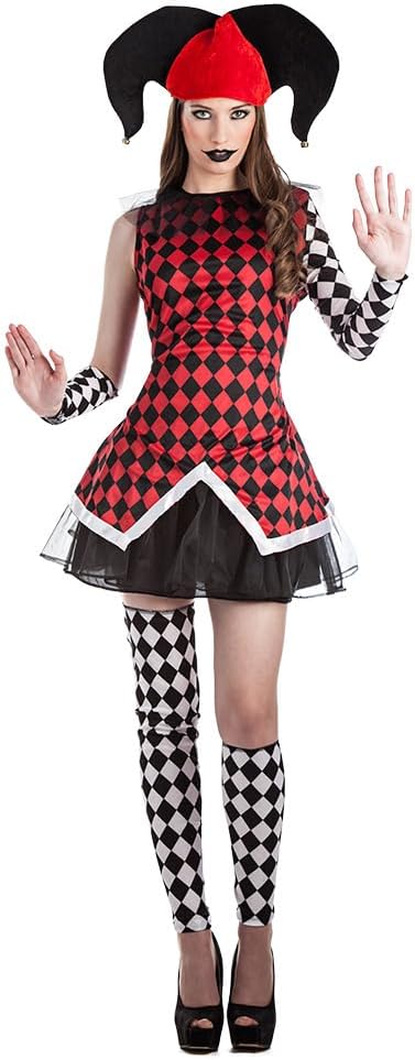 Boland - Harlekin-Kostümset für Halloween, Karneval und Mottopartys