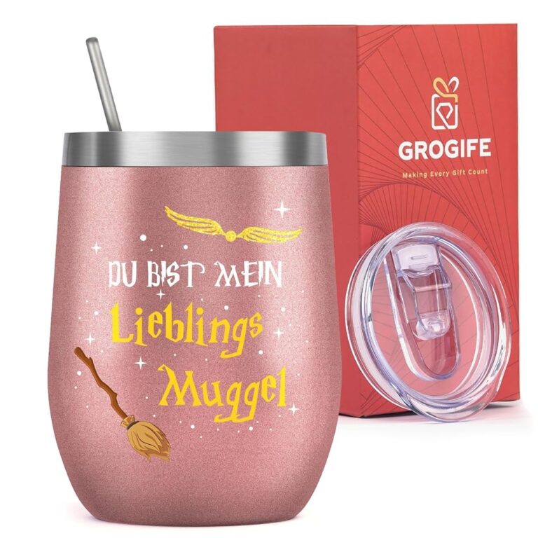 Grogife Harry Potter Geschenke für Ihre Freundin, Lustige Valentinstagsgeschenke für Frauen, Valentinsgeschenke für den Freund, 'Du bist mein Lieblings-Muggel', Harry Potter...