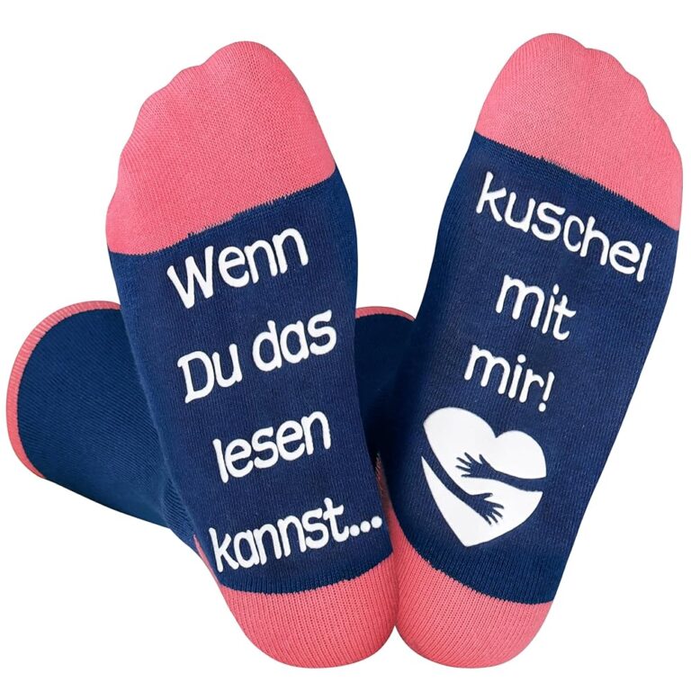Jeasona Rutschfeste Baumwollsocken für Damen und Herren