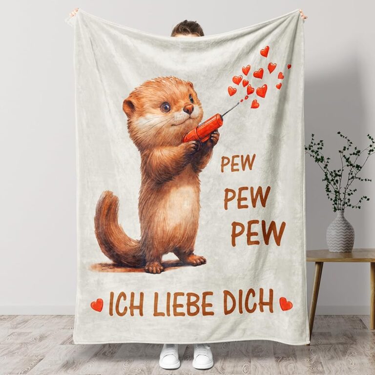 KAAYEE Valentinstags- und Jahrestagsgeschenk für Paare: Weiche Decke, ideal für ihn und sie – Ich liebe dich Geschenke für Männer und Frauen, Freund, Freundin, Ehemann, Ehefrau