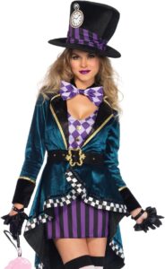 LEG AVENUE Damen Kostüm Delightful Hatter, Mehrfarbig, Größe L (EU 40)