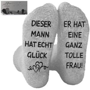 LOYEBOHU Personalisierte Lustige Socken – Geschenke für Männer und Frauen, ideal für Hochzeitstage, Weihnachten, Geburtstage und Valentinstag