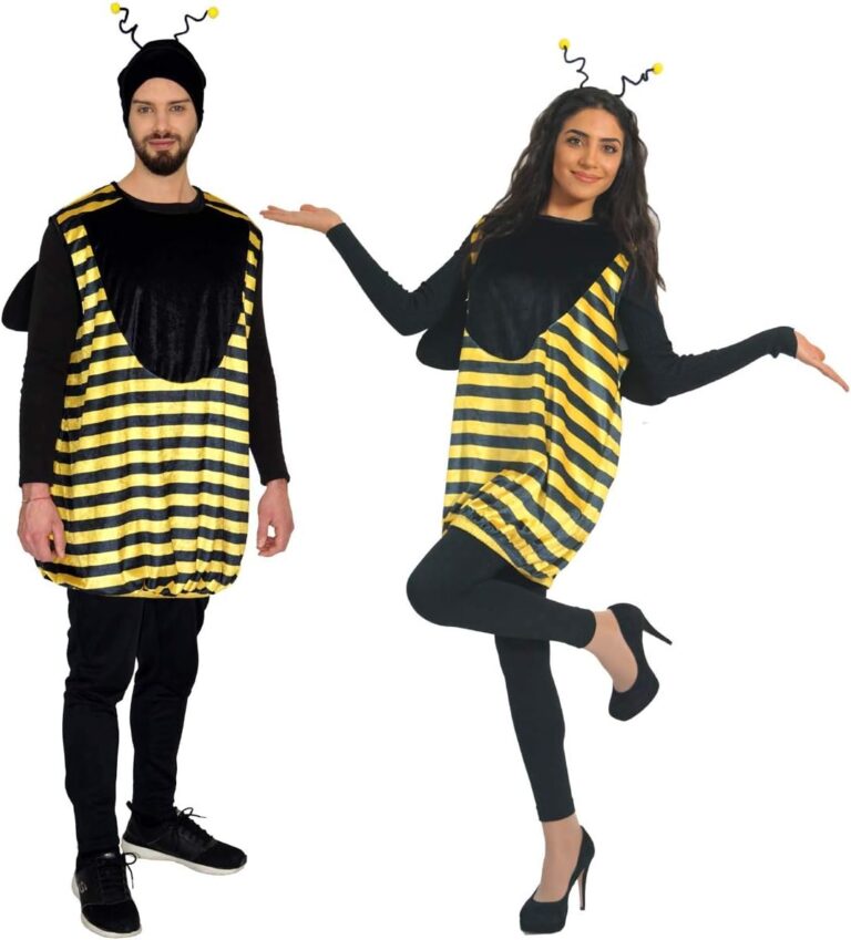 MAYLYNN Bienenkostüm für Damen und Herren, XL, ideal für Ballett und Fasching