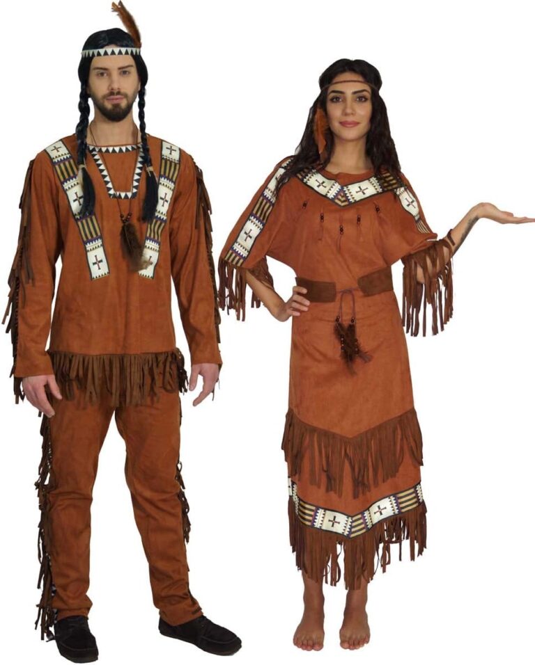 MAYLYNN Damenkostüm Indianerin Noya, Größe L
