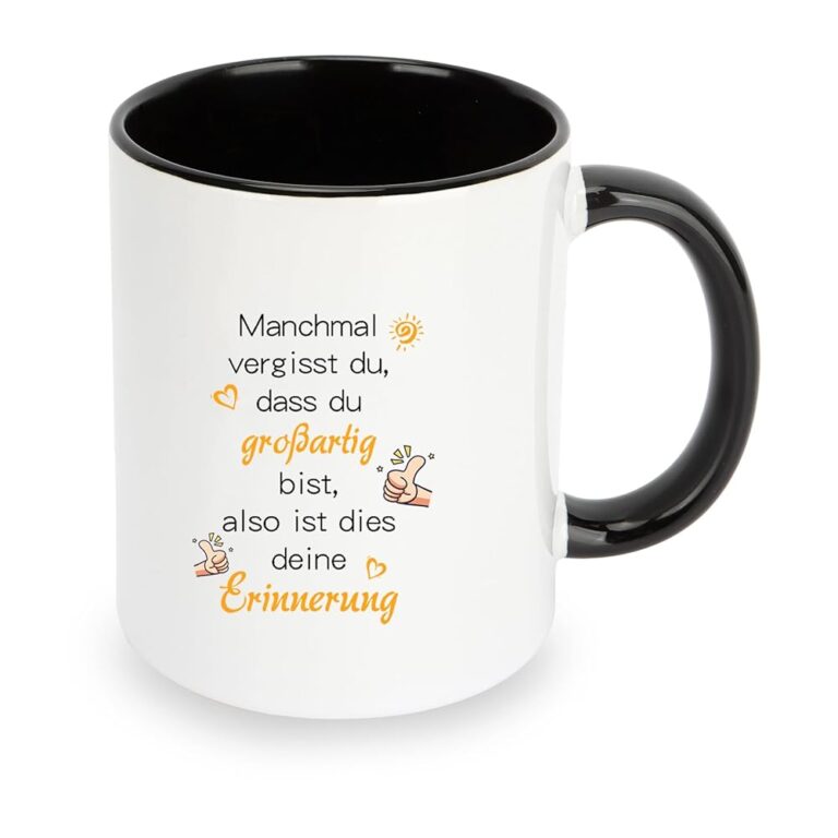 Motivierende Geschenktasse zum Valentinstag – Ideal für Männer und Frauen, positive Geschenkideen für Weihnachten, Kolleginnen, Freunde und Geburtstagsgeschenke